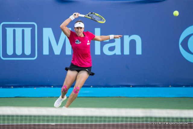 Anabel Medina Garrigues. Photo by George Walker for DFWsportsonline.com